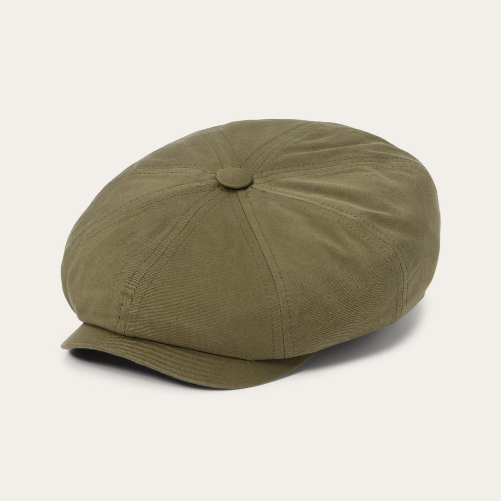 Cotton Hatteras Olive | Men/Women Stetson Caps & Truckers