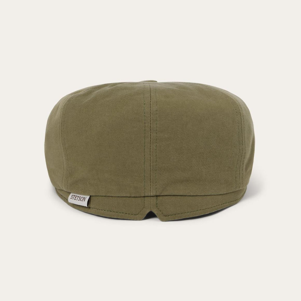 Cotton Hatteras Olive | Men/Women Stetson Caps & Truckers