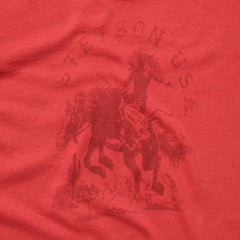 Cowgirl Graphic Tee Red | Women Stetson Tees