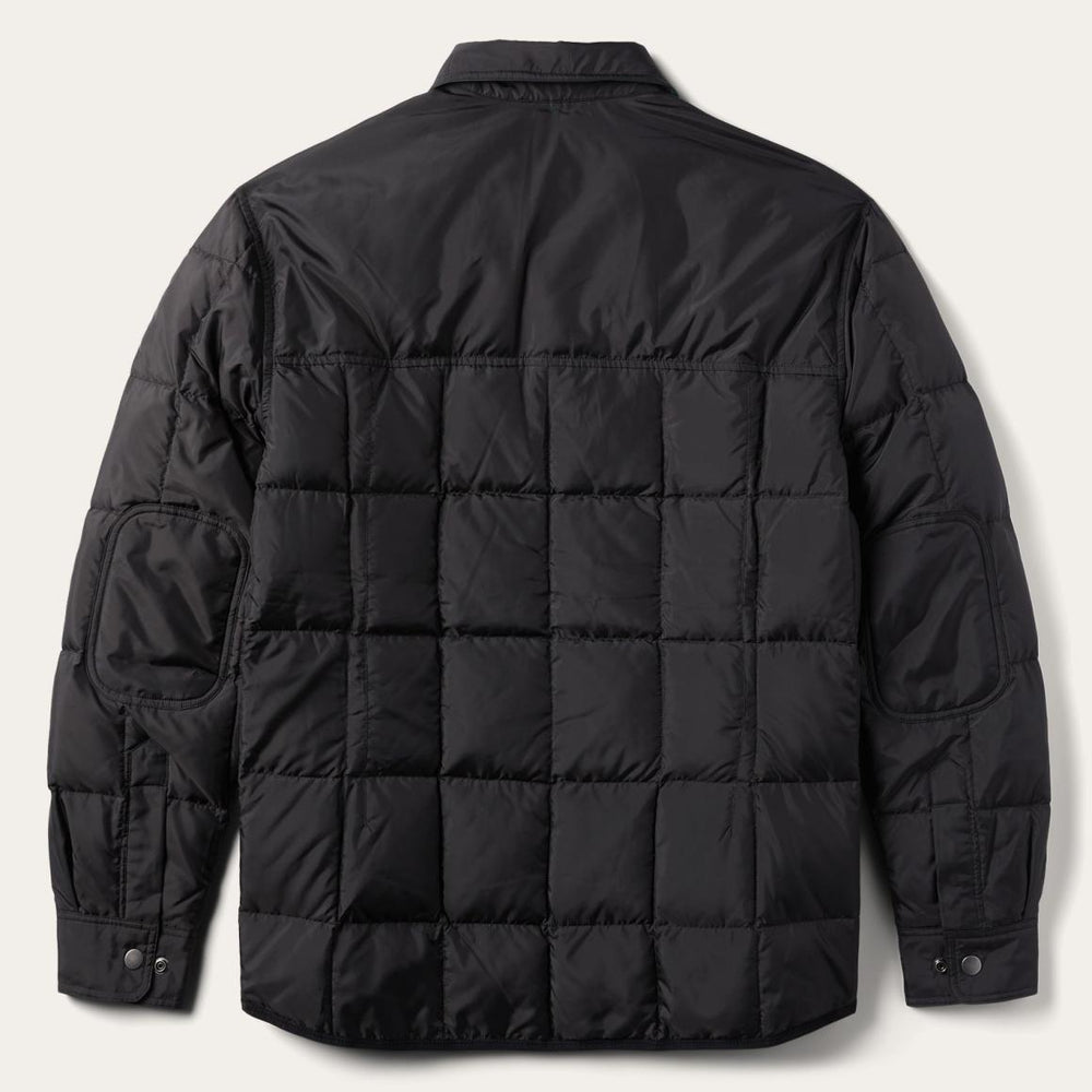 Crushable Black Parachute Jacket Black | Men Stetson Jackets