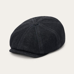 Denim Hatteras Cap Black Denim | Men/Women Stetson Caps & Truckers