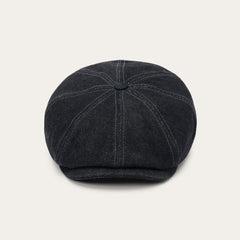 Denim Hatteras Cap Black Denim | Men/Women Stetson Caps & Truckers