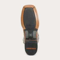 Goddard Burnished Blue & Brown Leather Boot Brown | Men Stetson Western