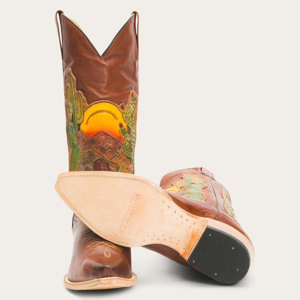 Goldie Boots Brown | Women Stetson Western