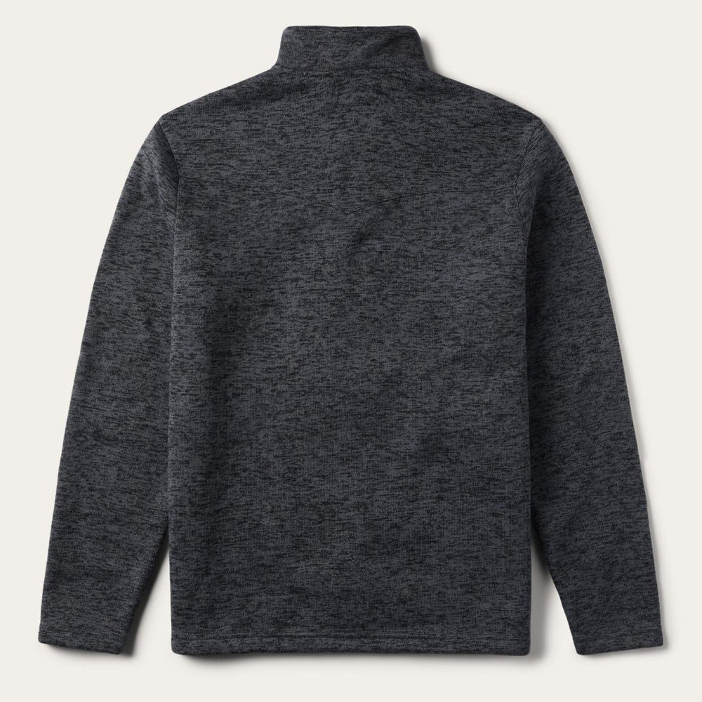 Grey Bonded Knit Sweater Grey | Men Stetson Sweaters & Hoodies