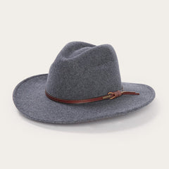 Grey Bull Outdoor Hat Grey Mix | Men/Women Stetson Outdoor