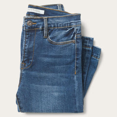 High Waist Flare Jean Blue | Women Stetson Denim