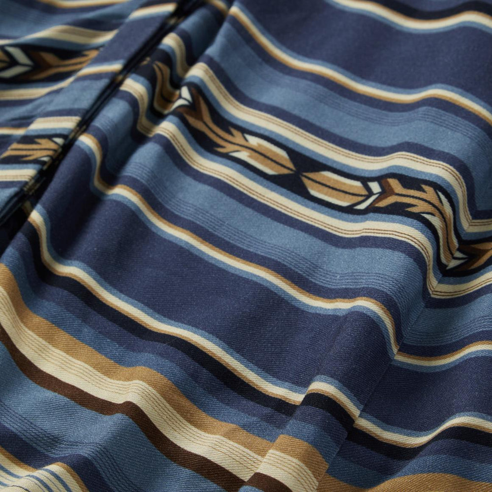 Indigo Serape Print Dress Blue | Women Stetson Midi