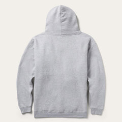 John B. Co. Hooded Sweatshirt Grey | Men Stetson Sweaters & Hoodies