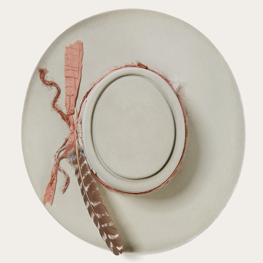 Kings Row Firm Felt Hat Silver Grey | Men/Women Stetson Fedora