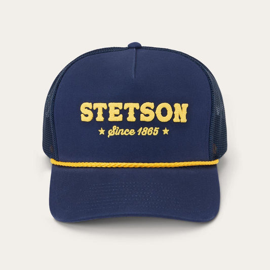 Lasso Trucker Cap Navy | Men/Women Stetson Caps & Truckers