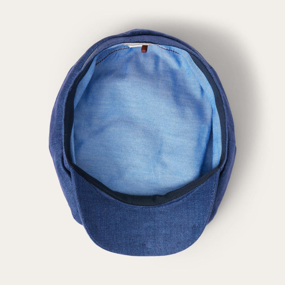 Linen Hatteras Cap Navy | Men/Women Stetson Caps & Truckers