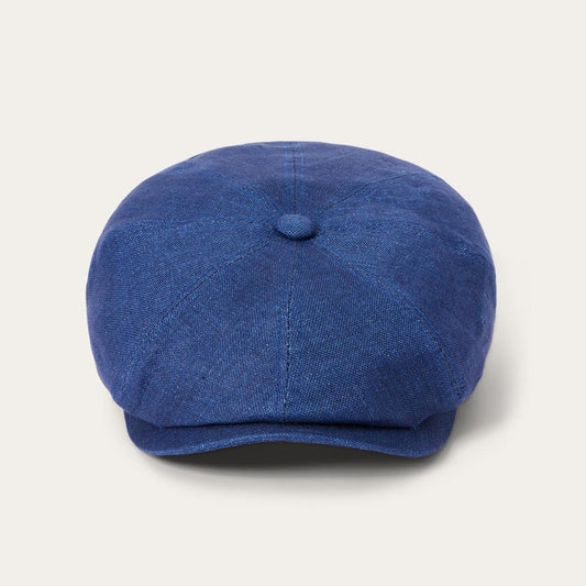 Linen Hatteras Cap Navy | Men/Women Stetson Caps & Truckers