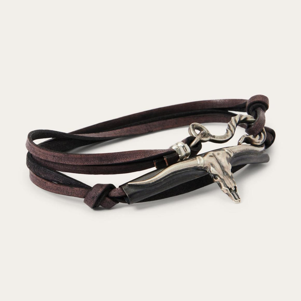 Longhorn Wrap Bracelet | Men/Women Stetson Jewelry