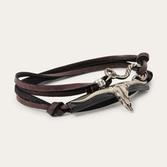 Longhorn Wrap Bracelet | Men/Women Stetson Jewelry