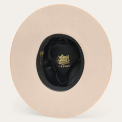 Midtown Wide Flat Brim Hat Bone | Men/Women Stetson Fedora