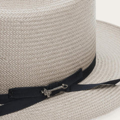 Open Road Straw Hat Taupe | Men/Women Stetson Fedora