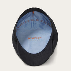 Premium Linen Driver Cap Black | Men/Women Stetson Caps & Truckers