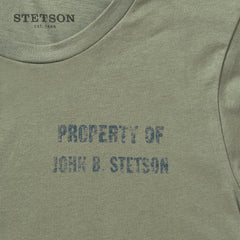 Property Of John B Stetson Tee Green | Men Stetson Tees