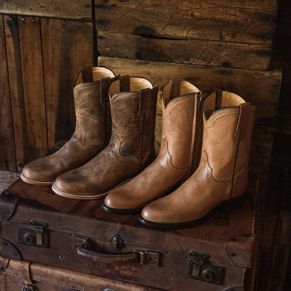Puncher Boots Tan | Men Stetson Western
