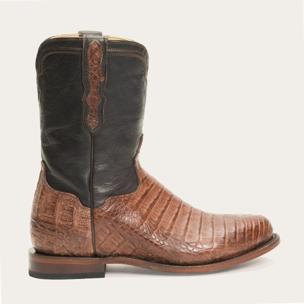 Puncher Exotic Boots Brown | Men Stetson Western