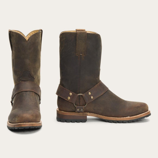 Puncher Harness Boot Brown | Men Stetson Ropers
