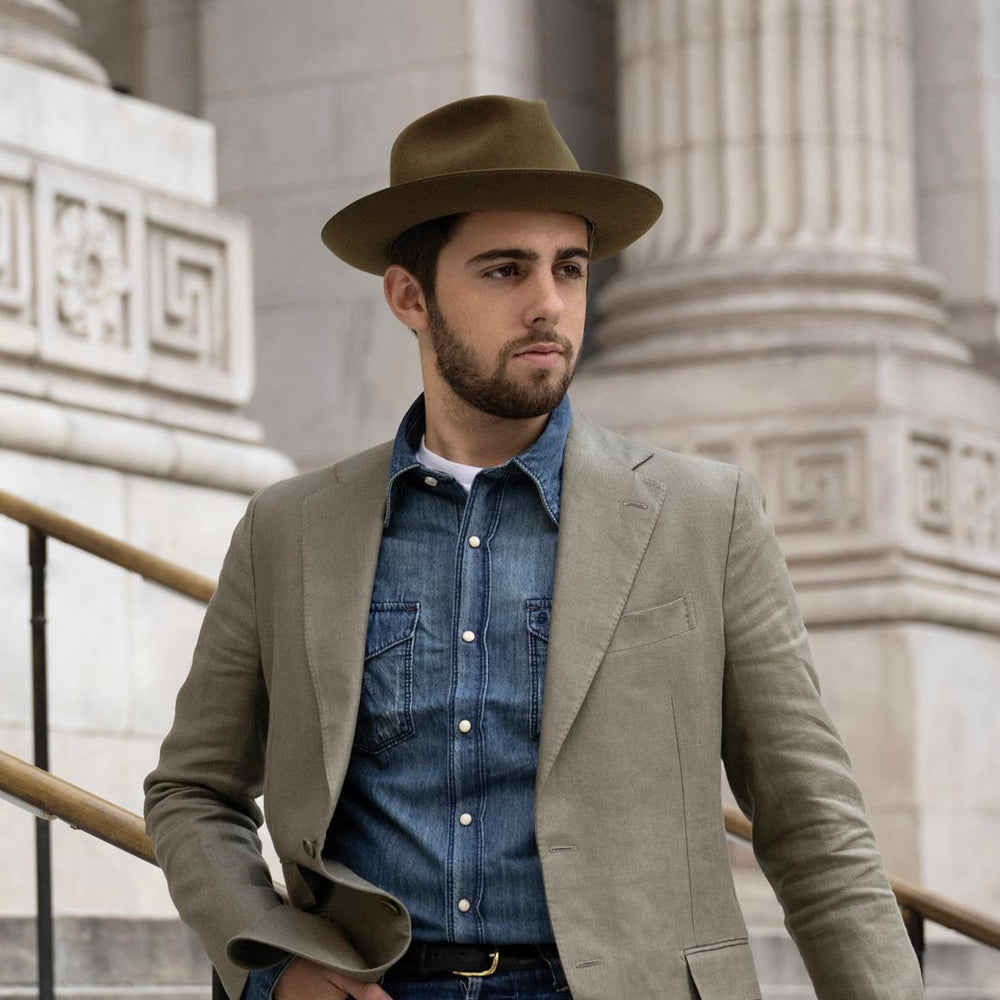 Pure Stratoliner Tobacco | Men/Women Stetson Fedora