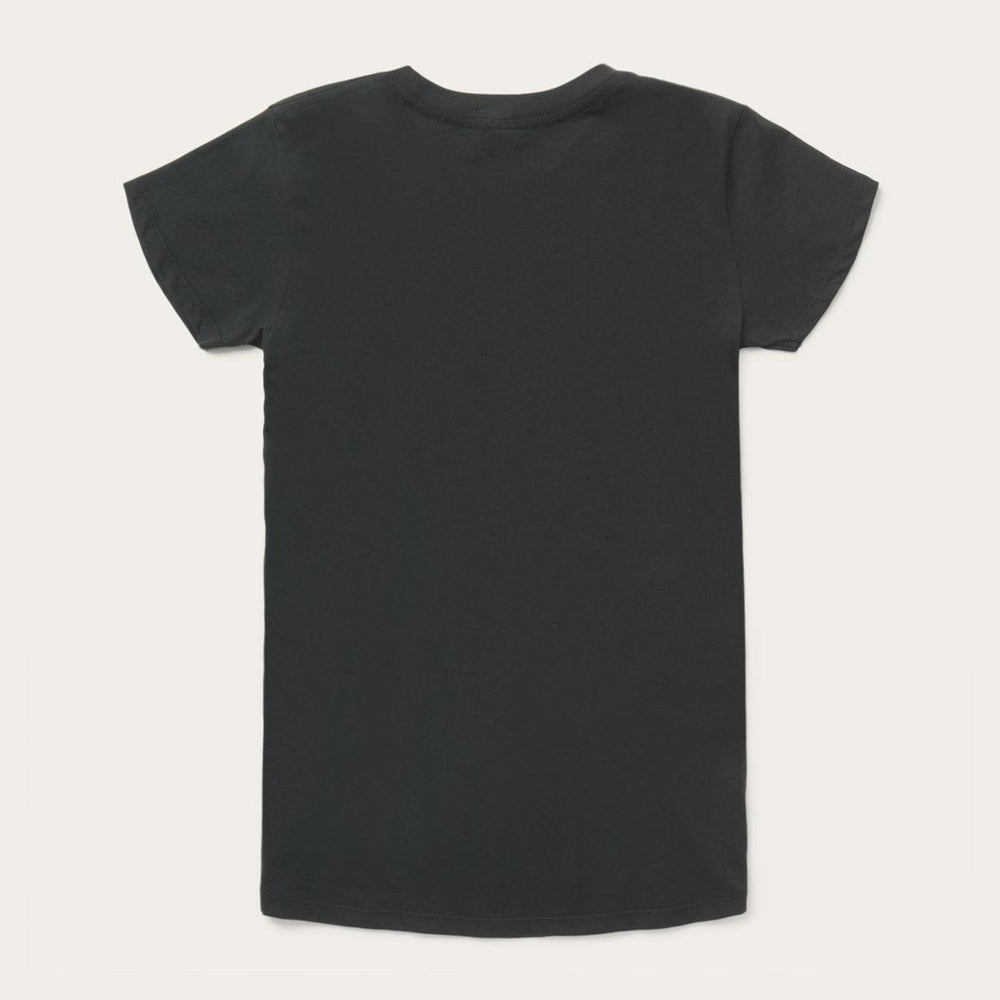 Rope Print Graphic Tee Black | Women Stetson Tees