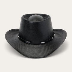 Royal Flush 10X Straw Cowboy Hat Black | Men/Women Stetson Western