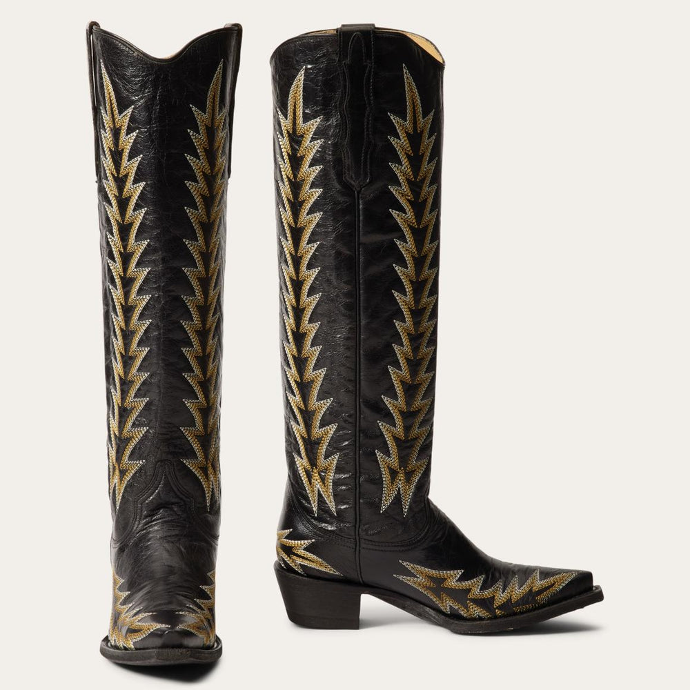 Sarah Boots Black | Women Stetson Western
