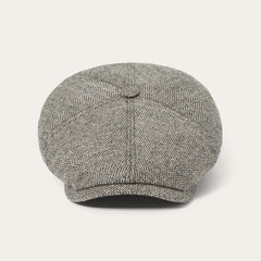 Silk Six-Panel Cap Black/brown Herringbone | Men/Women Stetson Caps & Truckers