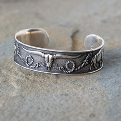 Southwestern Cuff Grey | Men/Women Stetson Jewelry