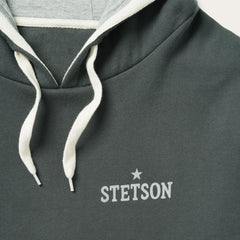 Stetson Hoodie Star Left Chest Blue | Men Stetson Sweaters & Hoodies