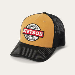 Tan Americana Trucker Cap Tan | Men/Women Stetson Caps & Truckers