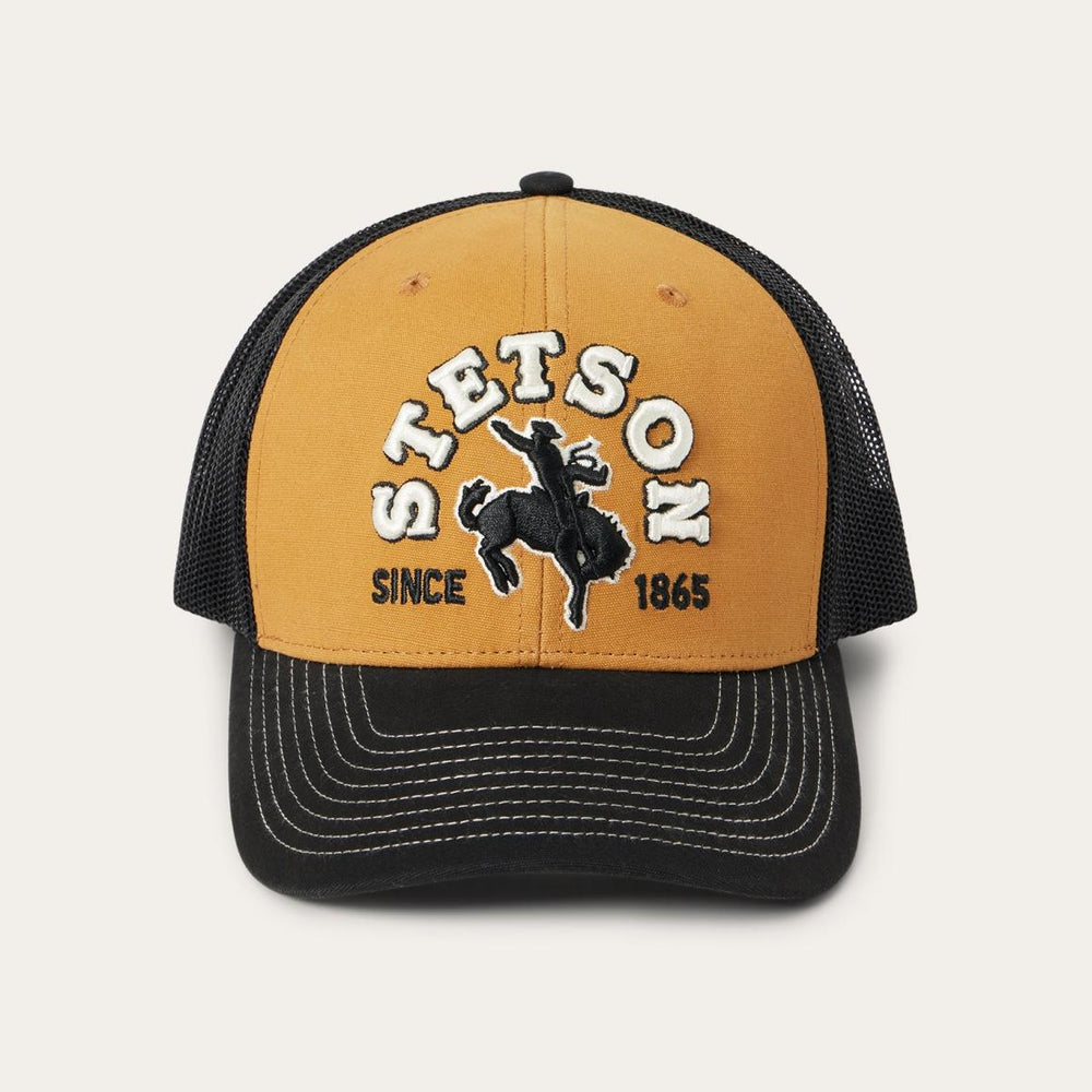 Tan Cowboy Trucker Cap Tan | Men/Women Stetson Caps & Truckers