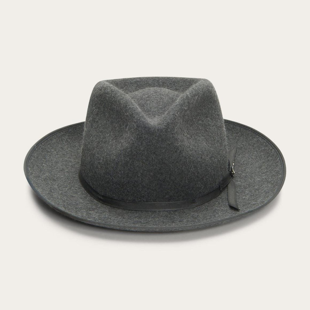 The Ultralight Stratoliner Fedora Grey Mix | Men/Women Stetson Fedora