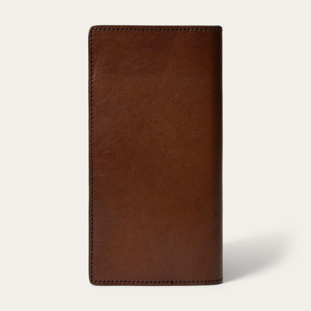 Tooled Checkbook Brown | Men Stetson Wallets