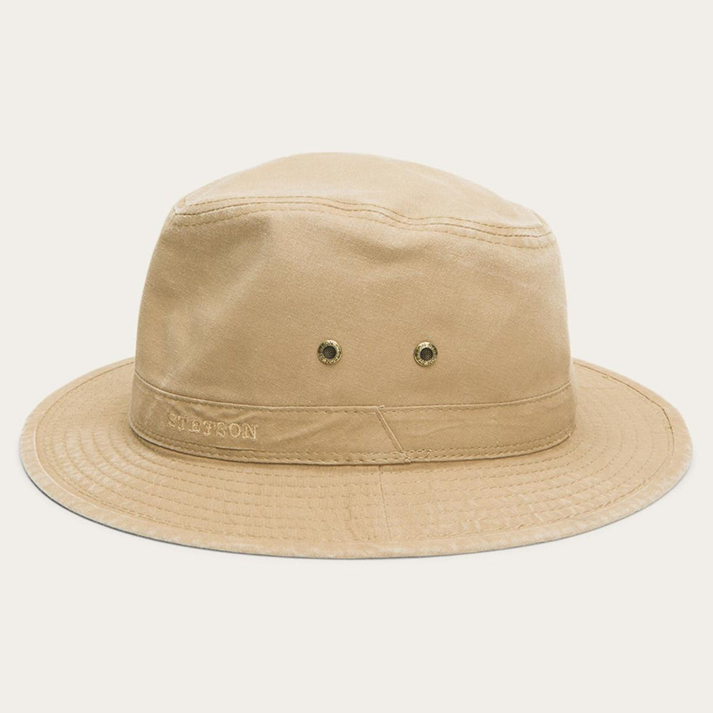 Traveller Delave Organic Cotton Olive | Men/Women Stetson Caps & Truckers