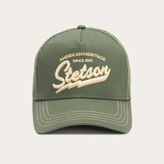 Trucker Cap American Heritage Classic Olive | Men/Women Stetson Caps & Truckers