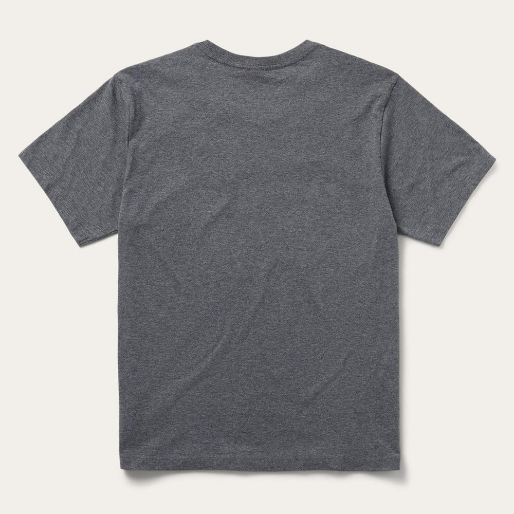 Vintage Arrow Graphic Tee Grey | Men Stetson Tees