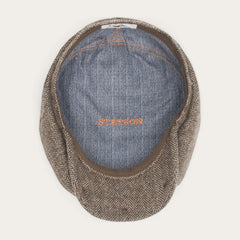 Wool Herringbone Hatteras Grey Herringbone | Men/Women Stetson Caps & Truckers