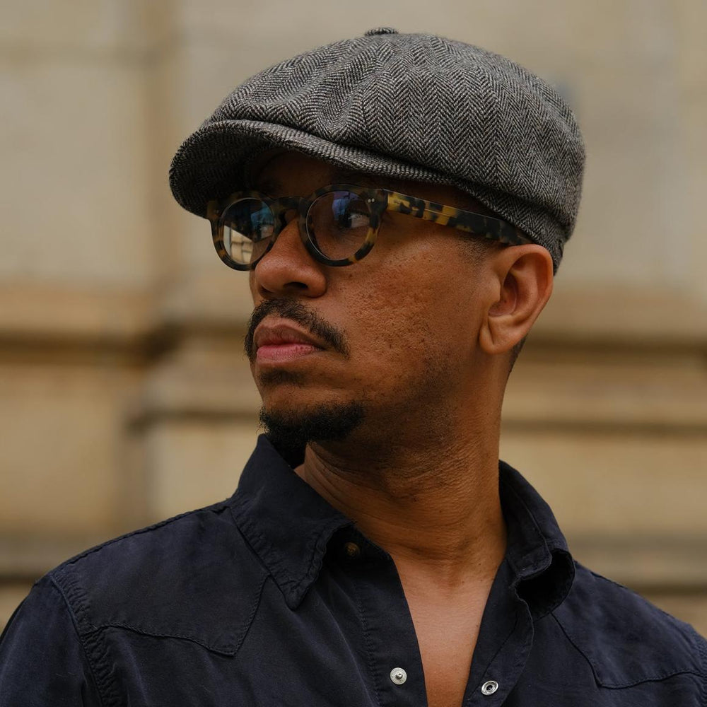 Wool Herringbone Hatteras Grey Herringbone | Men/Women Stetson Caps & Truckers