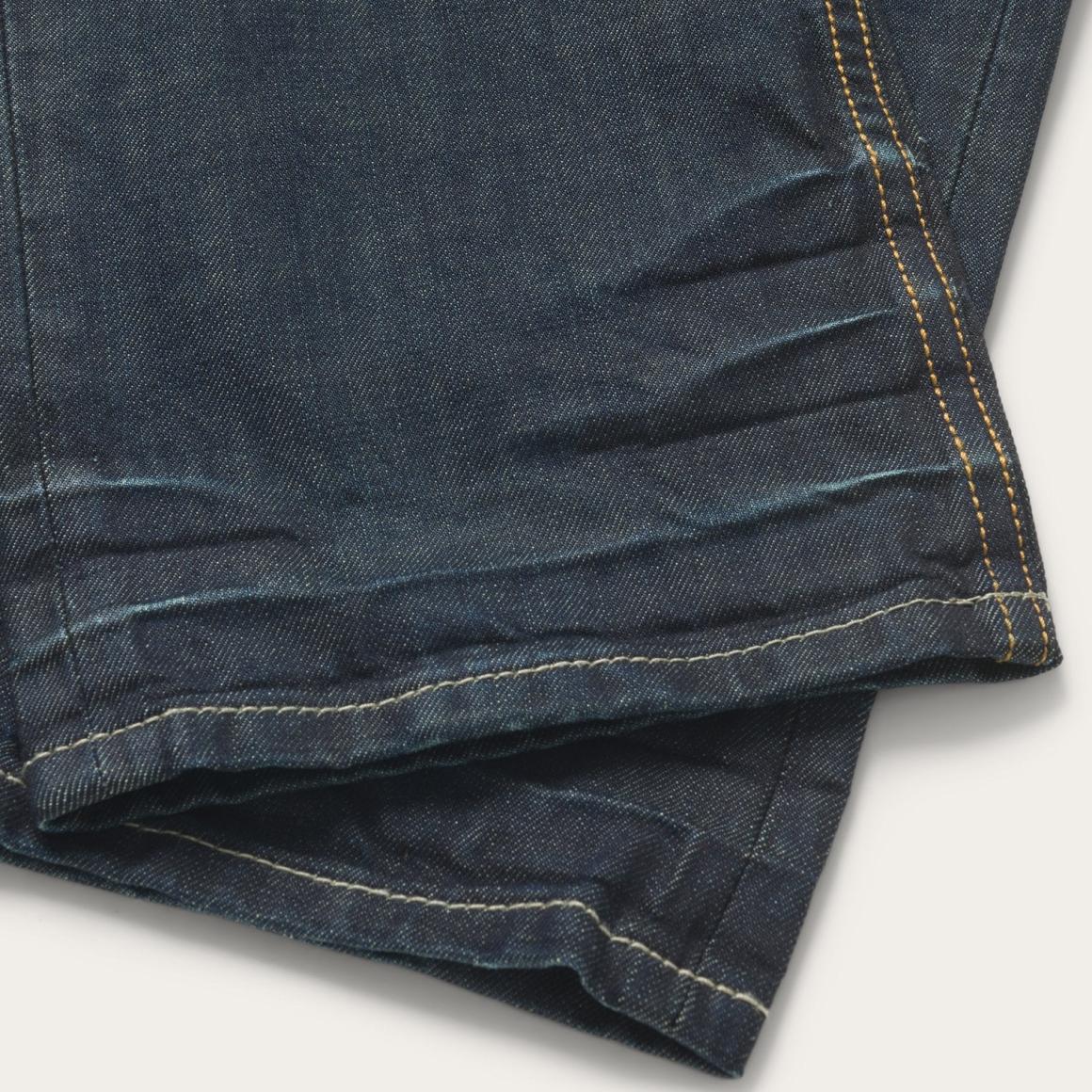 1312 Fit Jeans With A Pieced Back Pocket Blue | Men Stetson Boot Cut