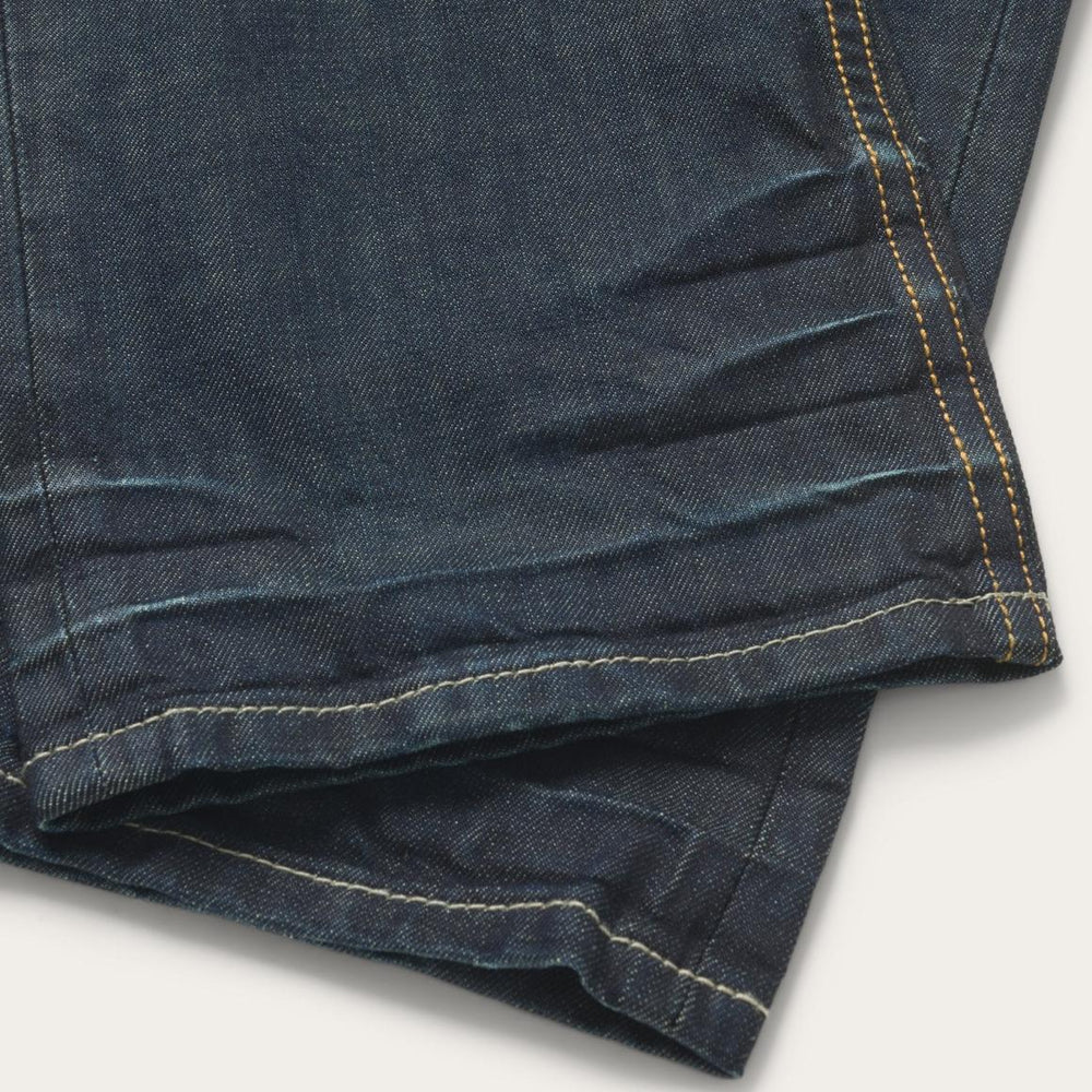 1312 Fit Jeans With A Pieced Back Pocket Blue | Men Stetson Boot Cut