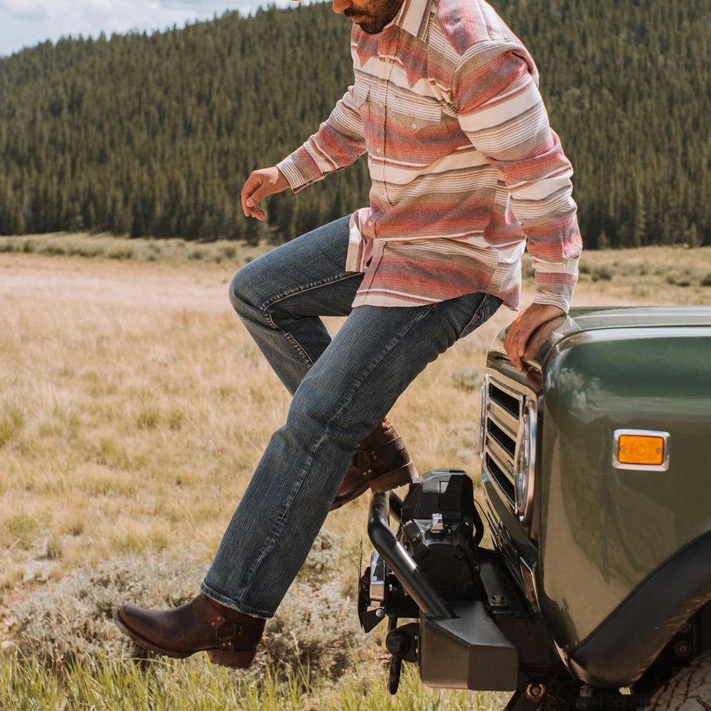 1312 Modern Fit Jeans Blue | Men Stetson Modern Cut