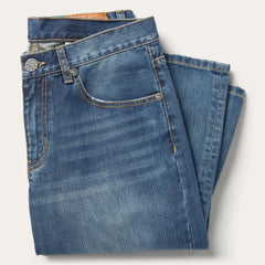 1312 Modern Fit Jeans Blue | Men Stetson Modern Cut