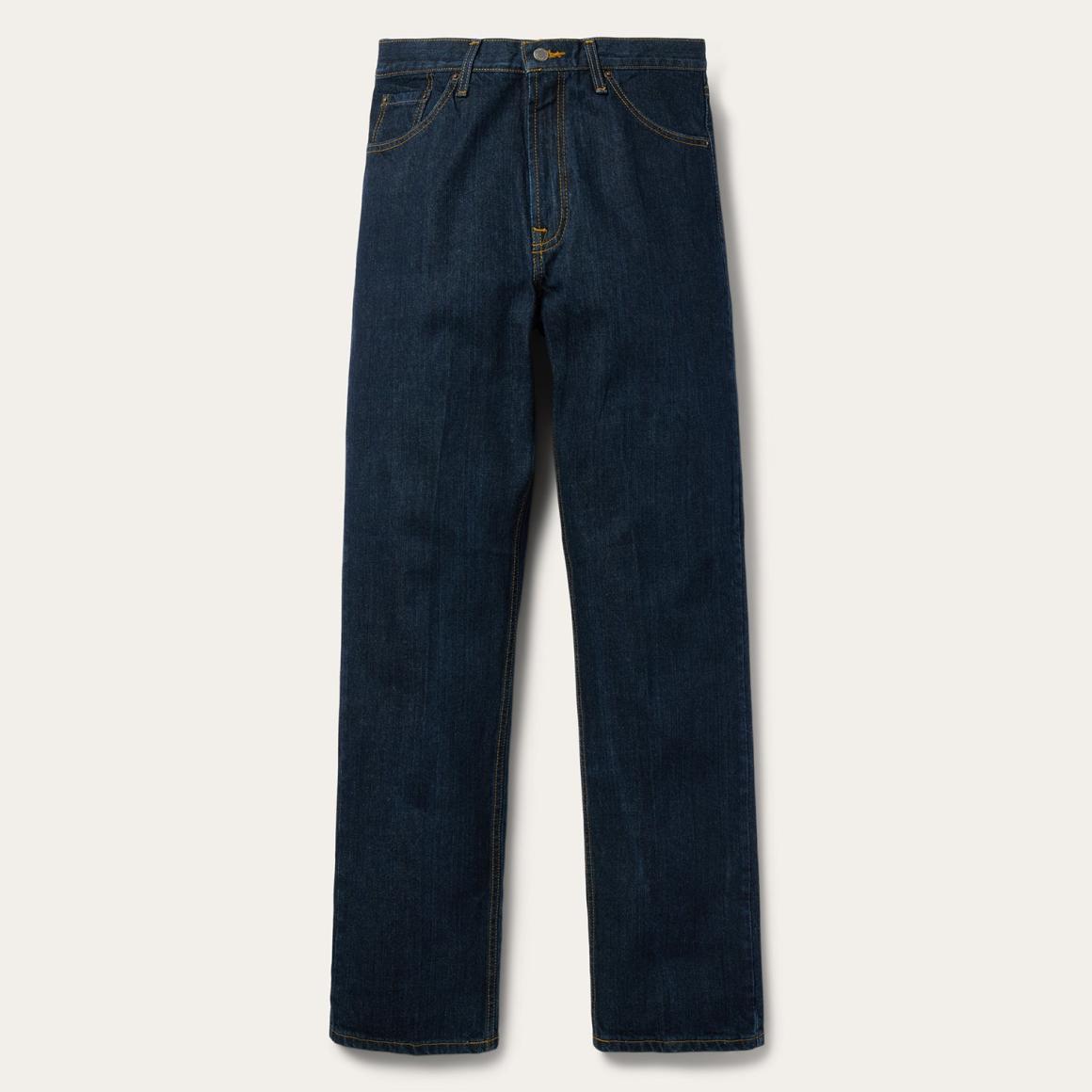 1520 Fit Standard Straight Leg Jean Blue | Men Stetson Modern Cut