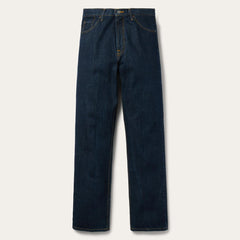 1520 Fit Standard Straight Leg Jean Blue | Men Stetson Modern Cut