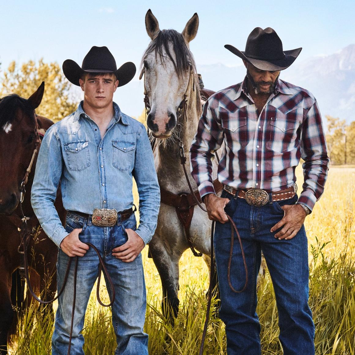 1520 Fit Standard Straight Leg Jean Blue | Men Stetson Modern Cut