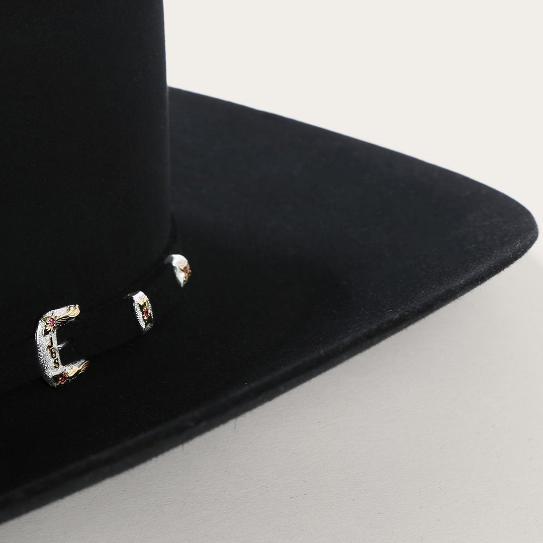 El Patron 48 Premier 30X Cowboy Hat Black | Stetson